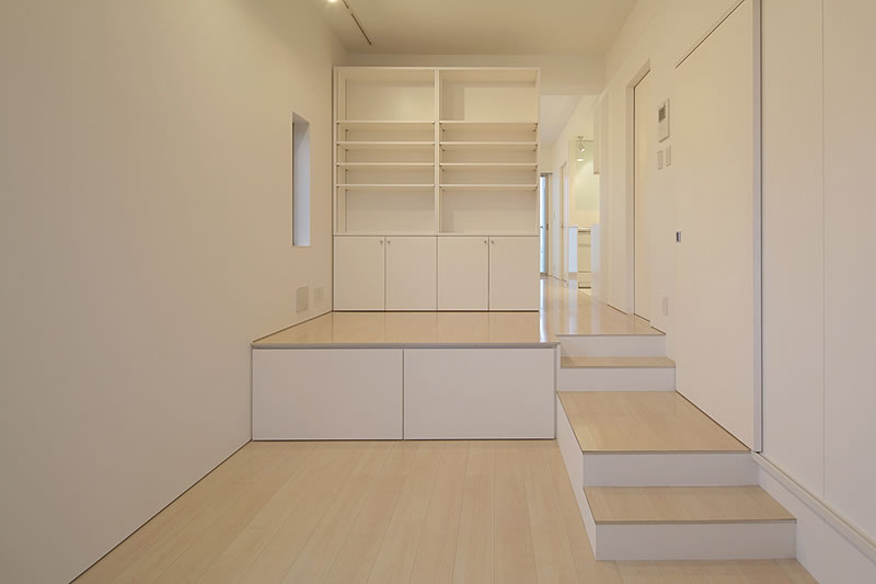 スキップフロアの自由空間