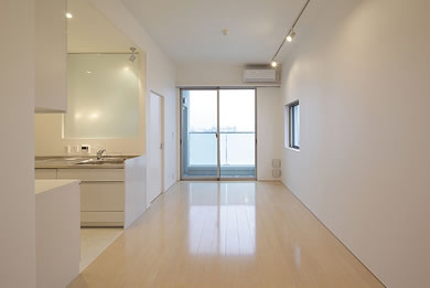 日差したっぷりの南側開口