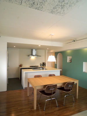 ひろーいキッチン