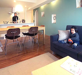 リビング-ダイニング-キッチンの関係